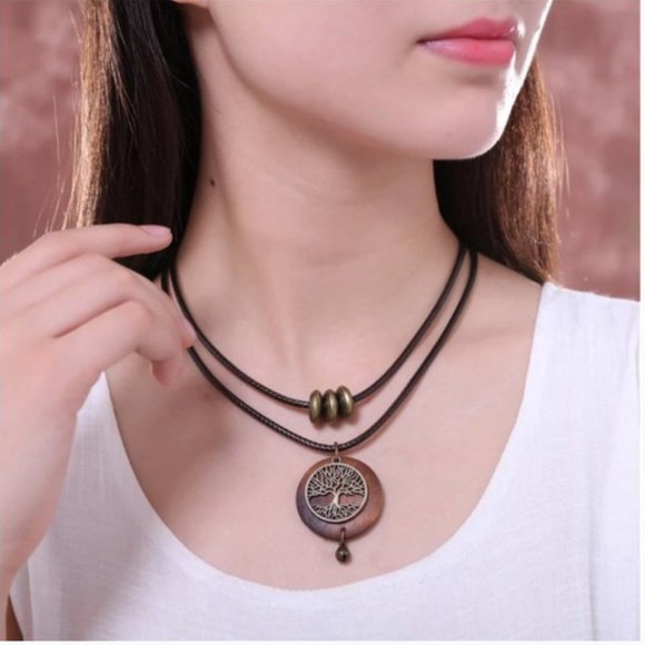 Tree Of Life Choker Necklace - Picture 4 of 12